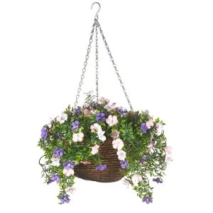Image of Robert Dyas Petunia Hanging Basket 30cm