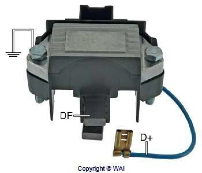 Image of WAI Alternator voltage regulator WAI IP126