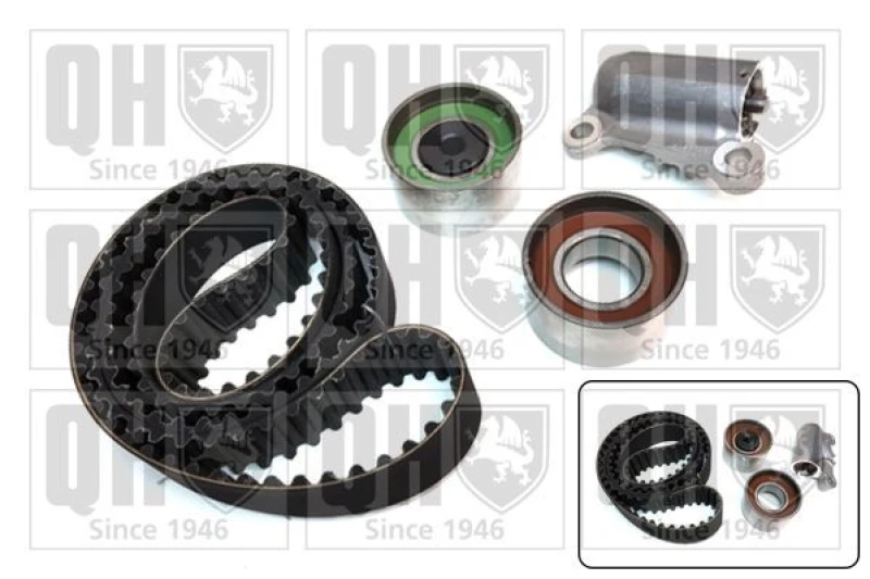 Image of QUINTON HAZELL Timing belt kit QUINTON HAZELL QBK834