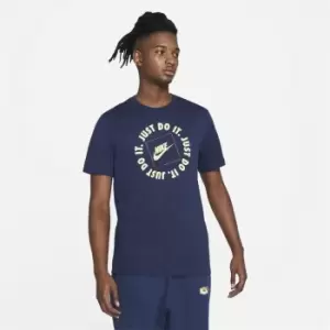 Image of Nike Sportswear JDI Mens T-Shirt - Blue