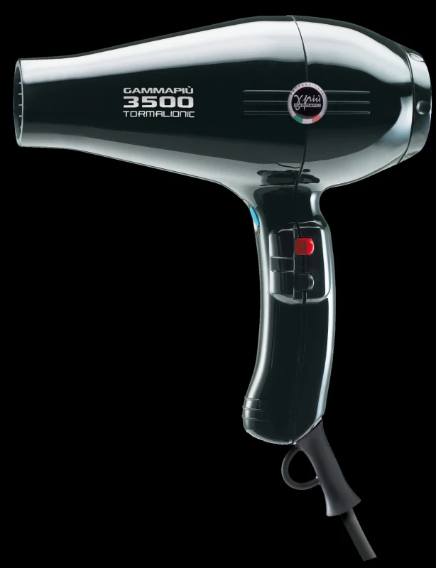 Image of Gamma+ 3500 Tourmalionic Hairdryer 2500W Black