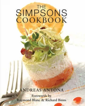 Image of The Simpsons Cookbook by Andreas Antona Hardback