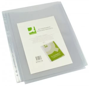 Image of Q Connect Punched Pkt Exp Full Cover Pk5