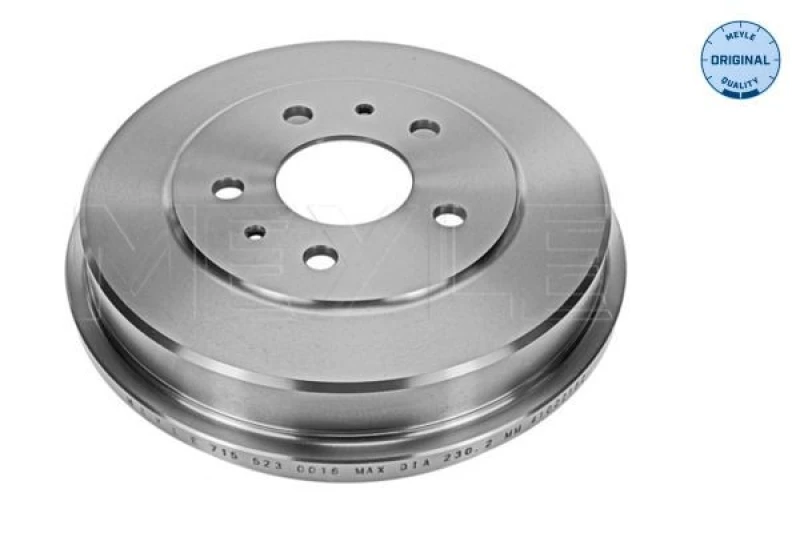 Image of Brake drum MEYLE 715 523 0016