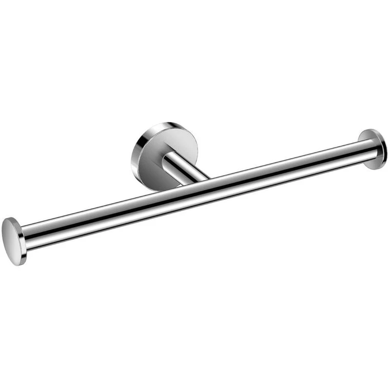 Image of Cosmic Double Toilet Roll Holder, Chrome, Hidden Fixings, Anti-Corrosion, Start Collection