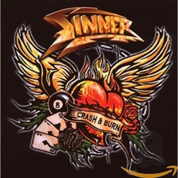 image of Sinner - Crash and Burn CD