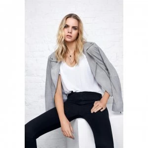 Image of Firetrap Blackseal Suede Biker Jacket