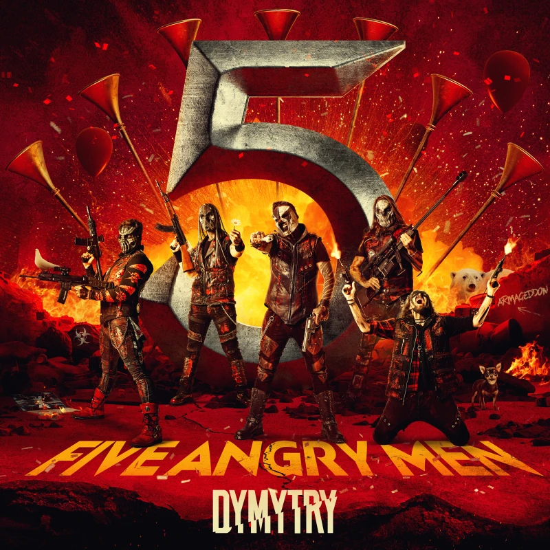 Image of Dymytry Five angry men CD multicolor Onesize Unisex
