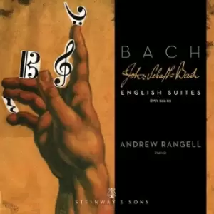 Image of Johan Sebastian Bach English Suites BWV806-811 by Johann Sebastian Bach CD Album