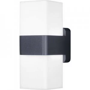 image of LEDVANCE SMART+ CUBE MULTICOLOR Updown 4058075478077 LED outdoor wall light 13.5 W RGBW Dark grey, White