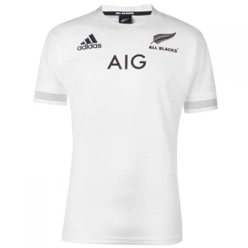 Image of adidas New Zealand All Blacks 2019 Away Shirt Mens - White