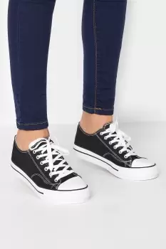 Image of Platform Canvas Trainers