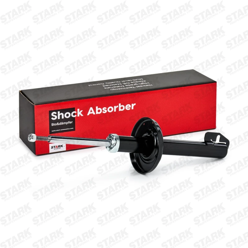 Image of STARK SKSA-0131959 Shock absorber Front Axle, Gas Pressure, Twin-Tube, Suspension Strut, Bottom Clamp Shock Absorber (854)