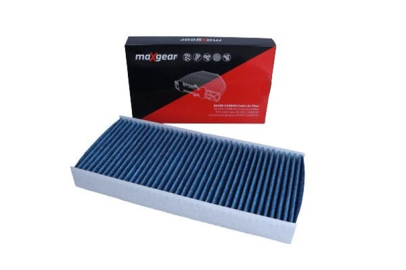 Image of MAXGEAR 26-1810 Pollen filter SILVER CARBON with anti-allergic effect Filter,interior air (424)
