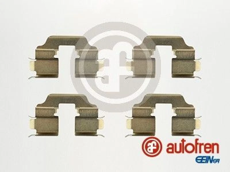 Image of AUTOFREN SEINSA Brake pad fitting kit AUTOFREN SEINSA D42401A