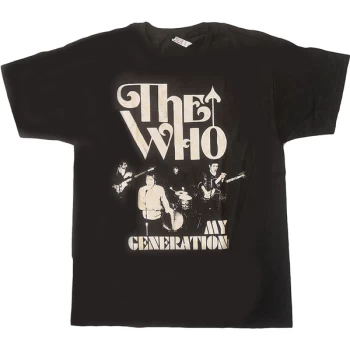 Image of The Who - Clap Hands My Generation Unisex Large T-Shirt - Black