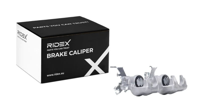 Image of RIDEX 78B1701 Brake caliper Rear Axle, without holder Aluminium Brake Caliper (78)