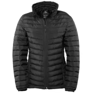 image of Tee Jays Womens/Ladies Padded Zepelin Jacket (2XL) (Black)