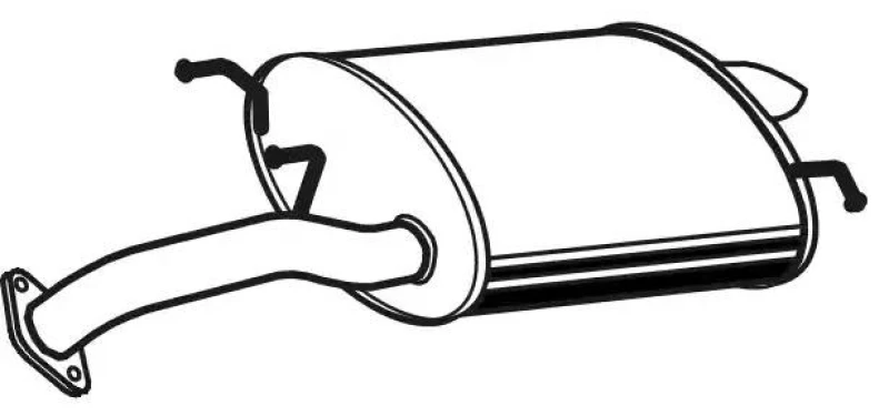 Image of Rear silencer VEGAZ KS-148