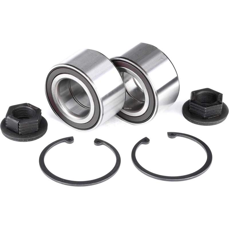 Image of RIDEX 654W1016 Wheel bearing kit Front axle both sides, Contains two wheel bearing sets Wheel Bearing Kit (654)