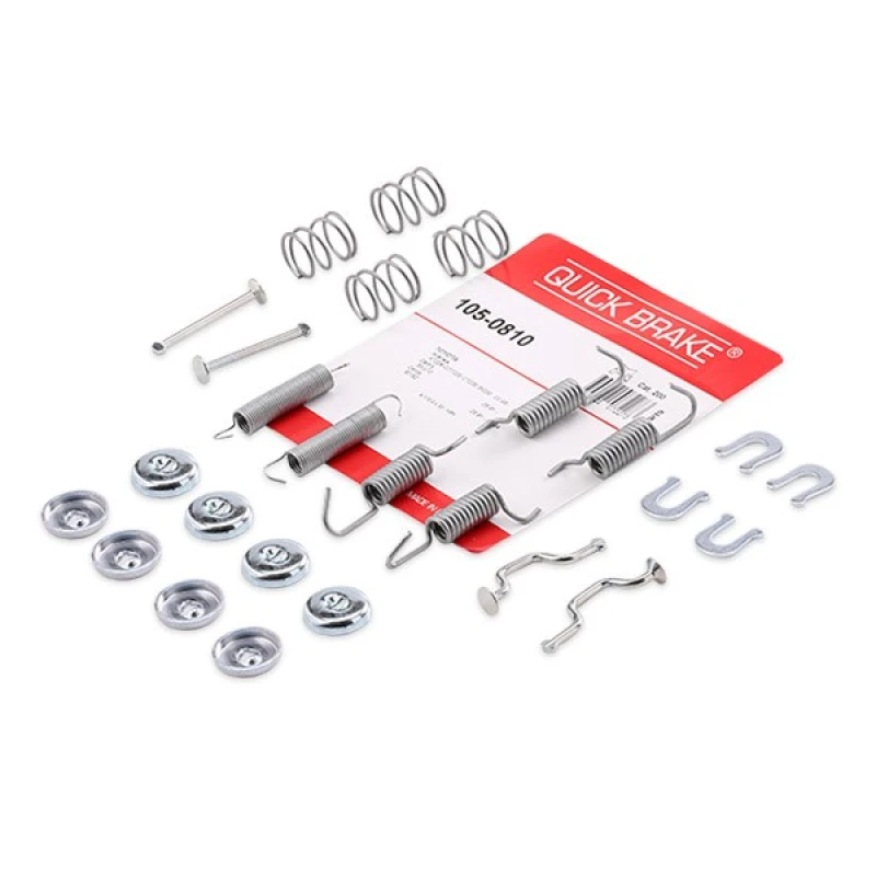 Image of QUICK BRAKE Brake shoe fitting kit QUICK BRAKE 105-0810