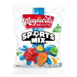 image of Maynards Bassetts Sports Mix Sweets Bag, 190g