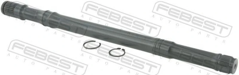 Image of FEBEST 2312-TIGRH Drive shaft Front Axle Right Drive Shaft (13)
