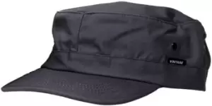 Image of Vintage Industries US Cap, black, black, Size One Size