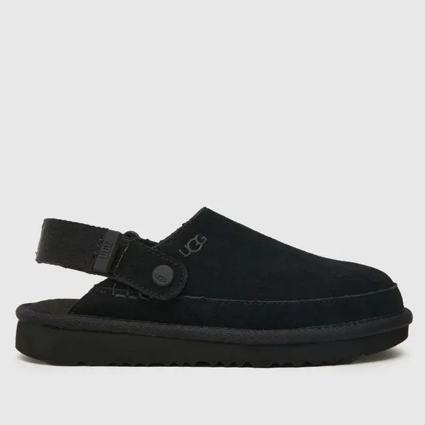 Image of UGG Black goldenstar clog Junior sandals Black UK 12