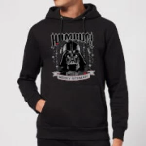 image of Star Wars Darth Vader Humbug Christmas Hoodie - Black