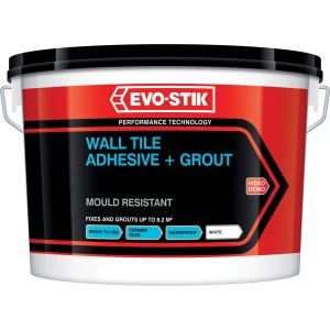 image of EvoStik Tile A Wall Tile Adhesive and Grout 1l