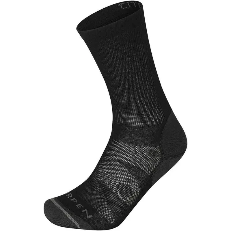 Image of Hiking Socks Lorpen Cite Liner Thermic Eco Noir Unisex 34/38