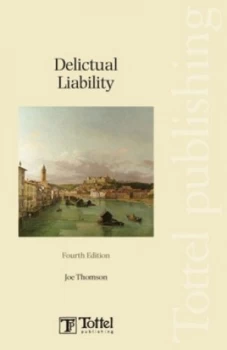 Image of Delictual Liability by Joe Thomson Paperback