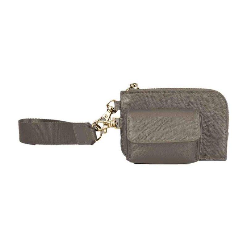 Image of Bagbase Mens Boutique Wristlet Pouch Set in Taupe Male One Size