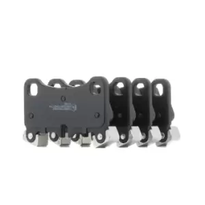 Image of RIDEX Brake pad set VW,AUDI,PORSCHE 402B0766 7L0698451C,7L0698451D,7L0698451F 95535293960,95535293961,95535293962,95535293963,95535293964,7L0698451C