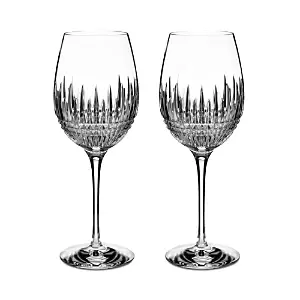 image of Waterford Lismore Diamond Essence Goblet, Set of 2