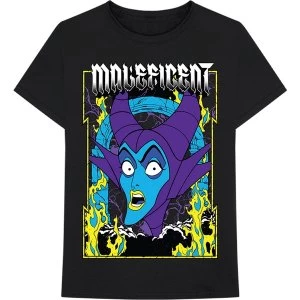 image of Disney - Maleficent Villain Unisex Large T-Shirt - Black