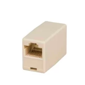 image of Spire Coupler for RJ45 CAT5E (100/1000Mbps) Patch Cables, Female To Female