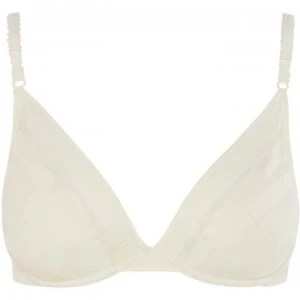 image of Heidi Klum Nightshade Fling Contour Plunge Bra - Cream