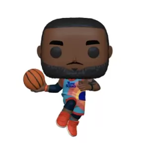 image of Space Jam: A New Legacy LeBron James Leaping Funko Pop! Vinyl