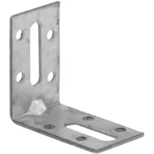 image of BPC Fixings Adjustable Angle Bracket 55 x 50 x 30mm (10 Pack) Steel