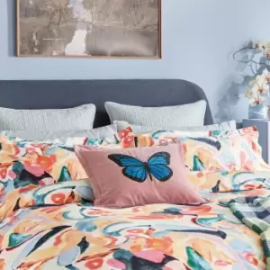 Image of Ted Baker Abstract Art Super Kingsize Duvet Cover, Multi