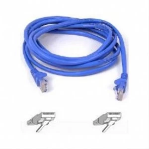 image of Belkin Cat5e Snagless UTP Patch Cable (Blue) 2m