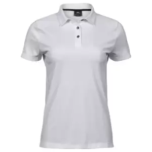 Image of Tee Jays Womens/Ladies Luxury Sport Polo Shirt (L) (White)