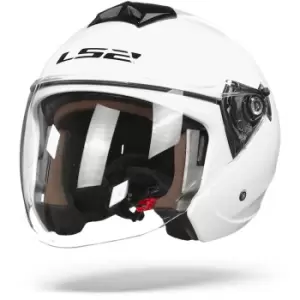 Image of LS2 OF573 Twister II Single Mono Gloss White 2XL