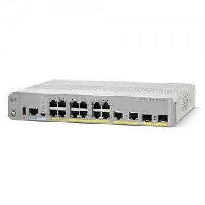 image of Cisco Catalyst 3560-CX Managed L3 Gigabit Ethernet (10/100/1000) White 1U Power over Ethernet (PoE)