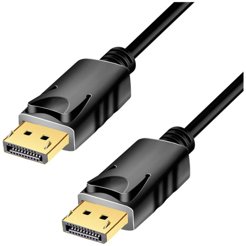Image of LogiLink UA0335 video cable adapter 1.8 m USB Type-C DisplayPort Black