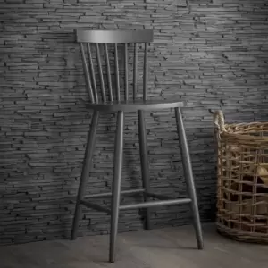 Image of Garden Trading Spindle Bar Stool in Carbon