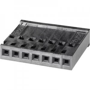 Image of TE Connectivity 926657 8 Socket enclosure cable AMPMODU Total number of pins 8 Contact spacing 2.54mm
