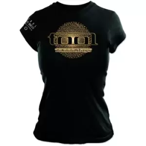 image of Tool - Eye Geo Glow Ladies XX-Large T-Shirt - Black